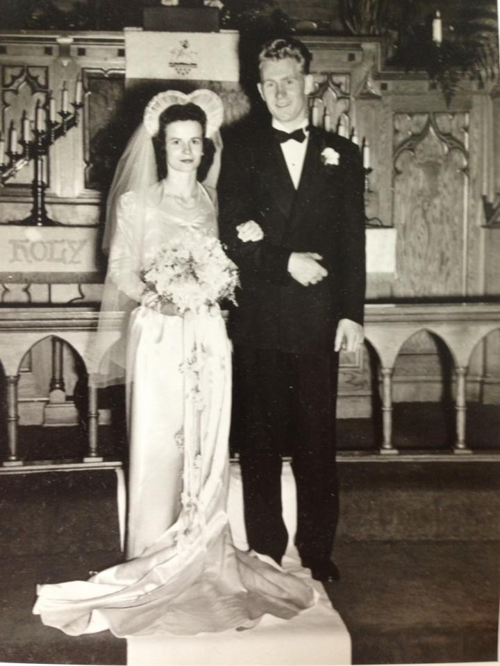 Wedding Day couple portrait